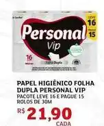 Assaí Atacadista Personal - papel higiênico folha dupla vip oferta