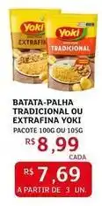 Assaí Atacadista Yoki - batata-palha tradicional ou extrafina oferta