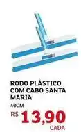 Assaí Atacadista Maria - rodo plástico com cabo santa oferta