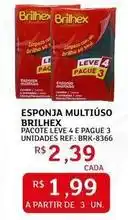 Assaí Atacadista Brilhex - esponja multiuso oferta