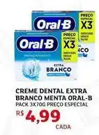 Assaí Atacadista Oral-b - creme dental extra branco menta oferta