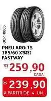 Assaí Atacadista Aro - pneu 15 185/60 xbri oferta