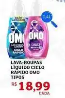 Assaí Atacadista Omo - lava-roupas líquido ciclo rapido oferta