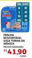 Assaí Atacadista Fralda descartavel giga turma da mônica oferta