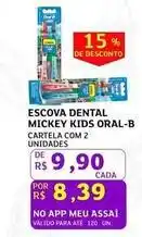 Assaí Atacadista Oral-b - escova dental mickey kids oferta