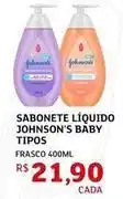 Assaí Atacadista Johnson's - sabonete líquido baby tipos oferta