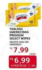 Assaí Atacadista Premium - toalhas umedecidas oferta