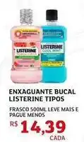 Assaí Atacadista Listerine - enxaguante bucal oferta