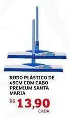 Assaí Atacadista Premium - rodo plástico de 45cm com cabo santa maria oferta