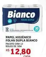 Assaí Atacadista Bianco - papel higiênico folha dupla oferta