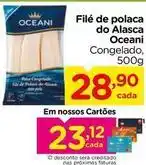 Carrefour Oceani - filé de polaca do alasca oferta