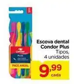Carrefour Condor - escova dental plus oferta