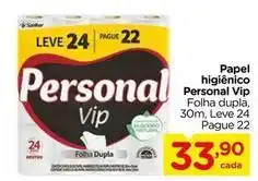 Carrefour Personal vip - papel higiênico oferta