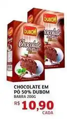 Assaí Atacadista Dubom - chocolate em pó 50% oferta