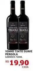 Assaí Atacadista Pérgola - vinho tinto suave oferta