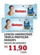 Assaí Atacadista Huggies - lenços umedecidos tripla proteção oferta