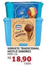 Assaí Atacadista Nestlé - sorvete tradicional sabores oferta