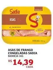 Assaí Atacadista Sadia - asas de frango congeladas oferta