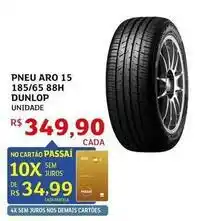 Assaí Atacadista Dunlop - pneu aro 15 185/65 88h oferta