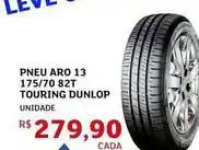 Assaí Atacadista Aro - pneu 13 175/70 82t touring dunlop oferta