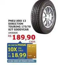 Assaí Atacadista Goodyear - pneu aro 13 direction touring 175/70 82t oferta