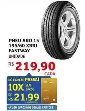 Assaí Atacadista Aro - pneu 15 195/60 xbri oferta