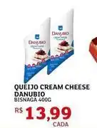 Assaí Atacadista Danubio - queijo cream cheese oferta
