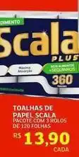 Assaí Atacadista Scala - toalhas de papel oferta