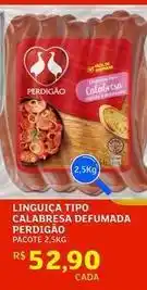 Assaí Atacadista Perdigão - linguica tipo calabresa defumada oferta