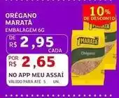 Assaí Atacadista Maratá - oregano oferta