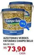 Assaí Atacadista Campo belo - azeitonas verdes fatiadas oferta