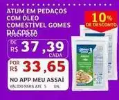 Assaí Atacadista Gomes - atum em pedaços com óleo oferta