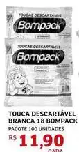 Assaí Atacadista Bompack - touca descartável branca 18 oferta