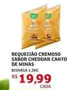 Assaí Atacadista Casa valduga - requeijão cremoso sabor cheddar canto de minas oferta