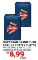 Barilla - macarrão grano duro