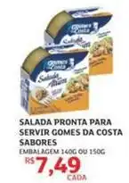 Assaí Atacadista Sabores - salada pronta para servir gomes da costa sabores oferta