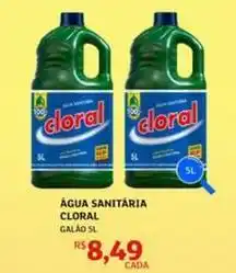 Assaí Atacadista Cloral - água sanitária oferta