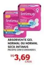 Assaí Atacadista Intimus - absorvente gel normal ou normal seca oferta