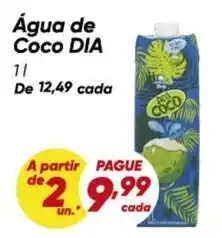 Dia Dia - água de coco oferta