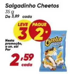 Dia Cheetos - salgadinho oferta