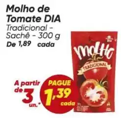 Dia Dia - molho de tomate oferta
