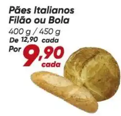Dia De - pães italianos filão ou bola oferta