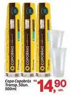 Fort Atacadista Copobras - copo copobras transp. 50un oferta