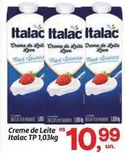 Fort Atacadista Italac - creme de leite oferta