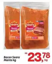 Fort Atacadista Seara - bacon manta kg oferta