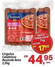 Fort Atacadista Rezende - linguiça calabresa oferta