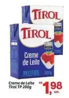 Fort Atacadista Tirol - creme de leite oferta