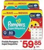 Fort Atacadista Pampers - fralda supersequinha oferta