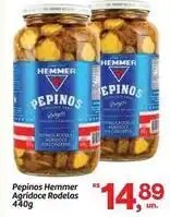 Fort Atacadista Hemmer - pepinos agridoce rodelas oferta