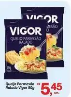 Fort Atacadista Vigor - queijo parmesão ralado oferta